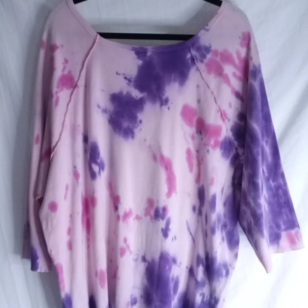 Womens XL Tie Dye Shirt - Picture 2 of 9